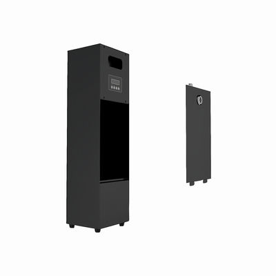 100 ml Kapazität Schwarzer ätherischer Öldiffusor mit Timer-Einstellungen 1 Stunde/3 Stunden/6 Stunden/an und Aussehen Farbe Schwarz